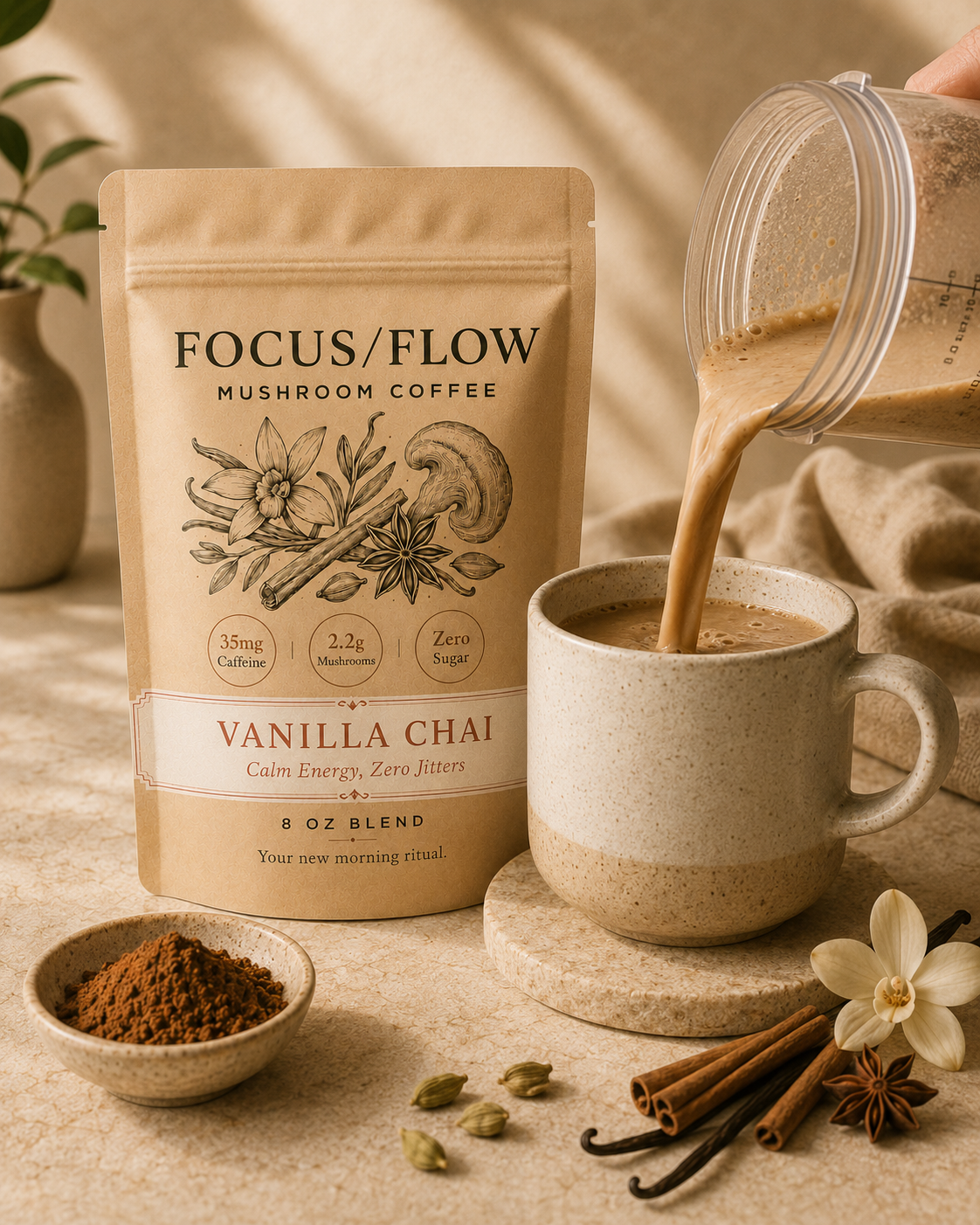 FocusFlow Vanilla Chai